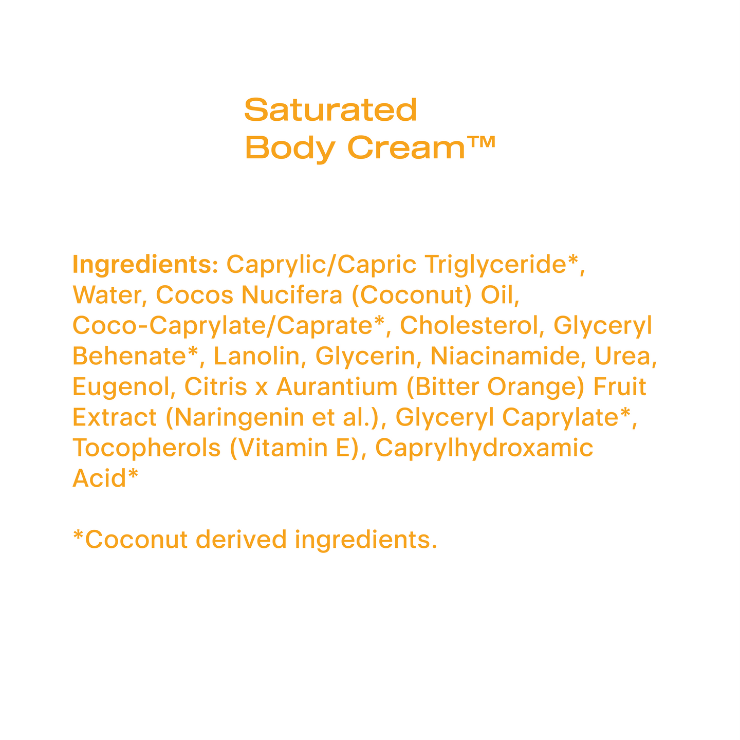 Saturated Body Cream™