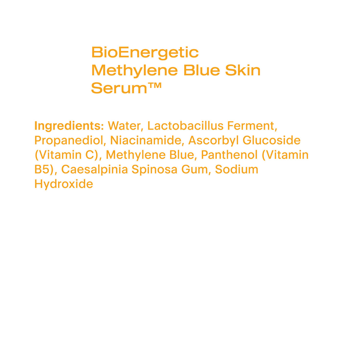 BioEnergetic Methylene Blue Skin Serum™