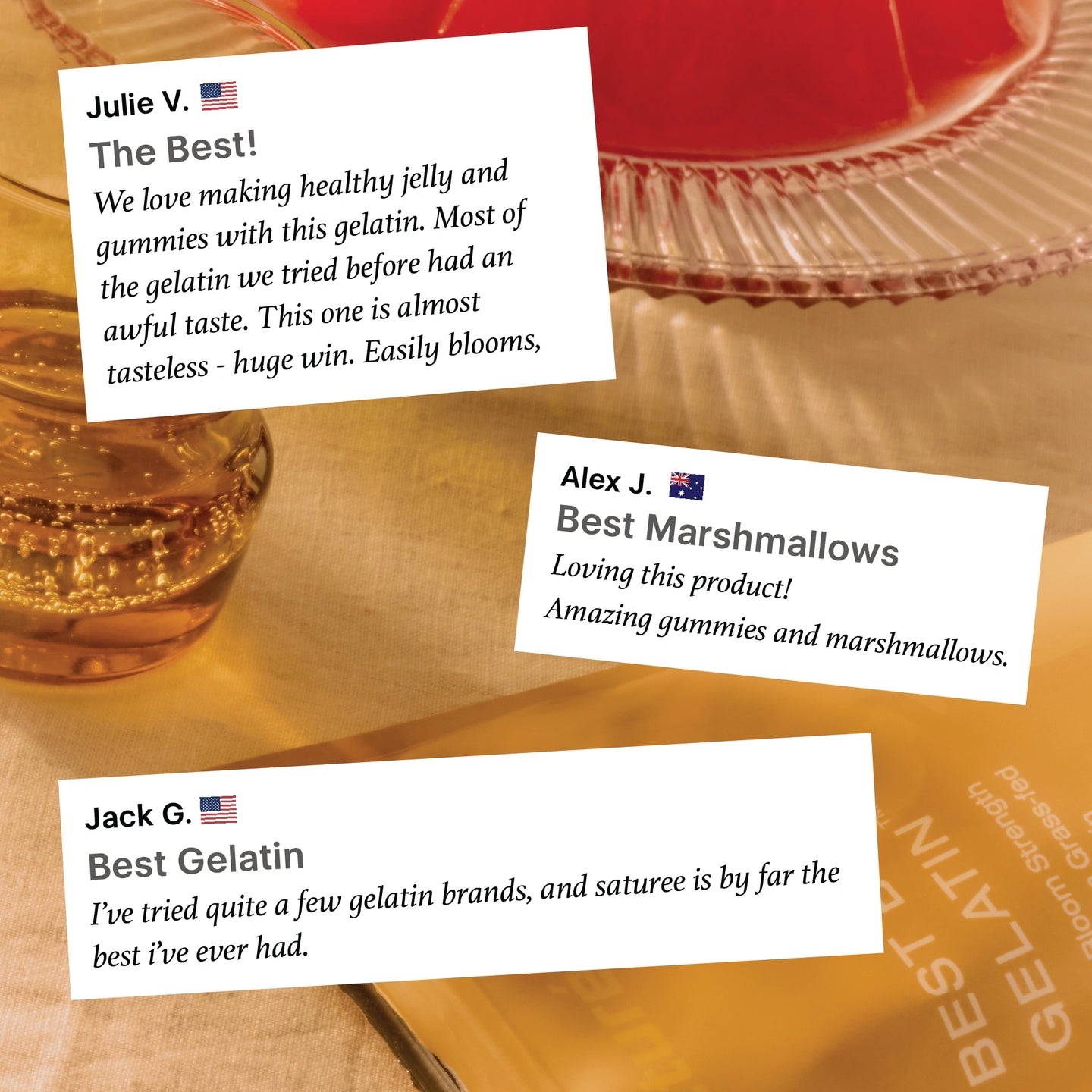 Best Bloom Gelatin – Unflavoured – Buy Online | Saturée Australia