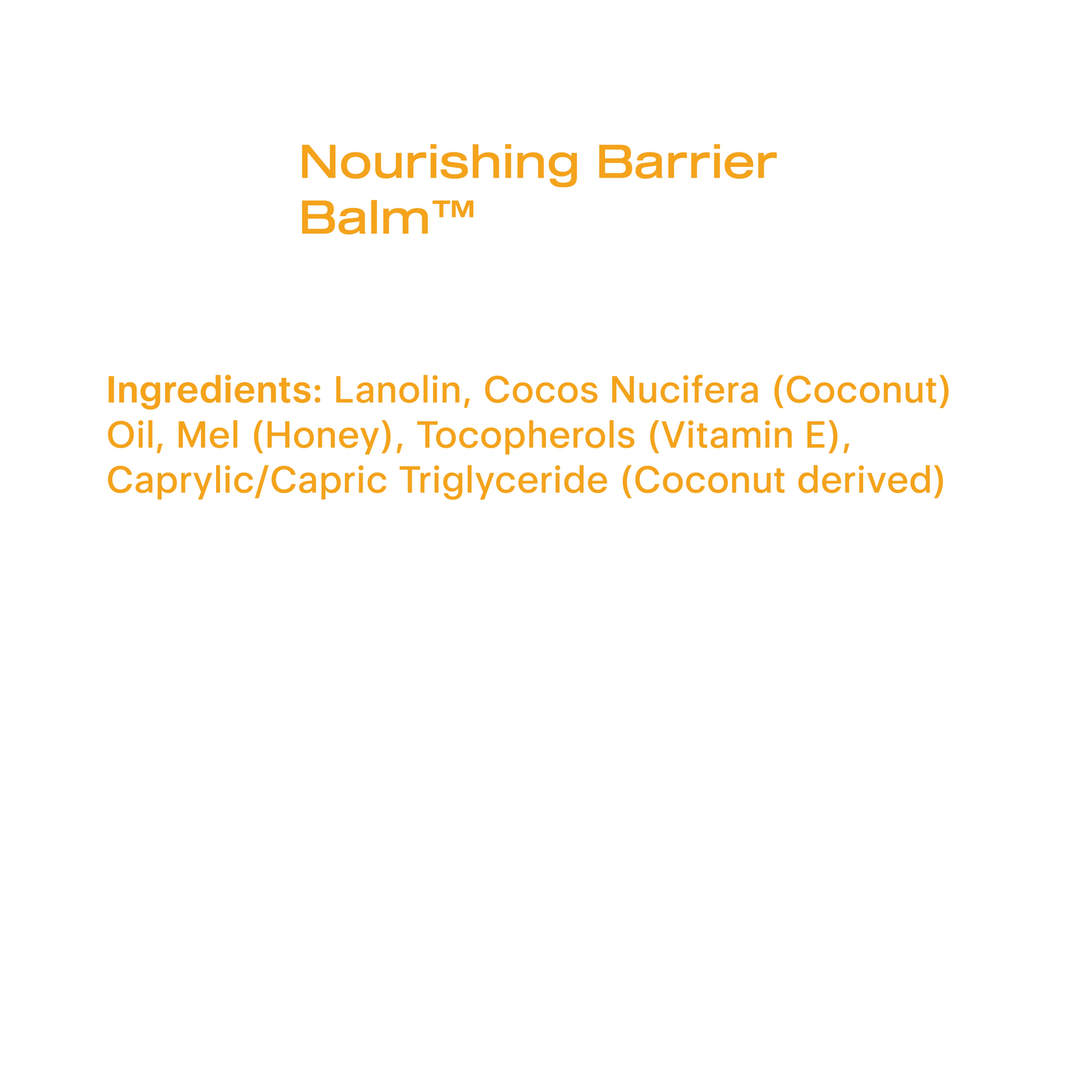 Nourishing Barrier Balm – Unflavoured – Buy Online | Saturée Australia