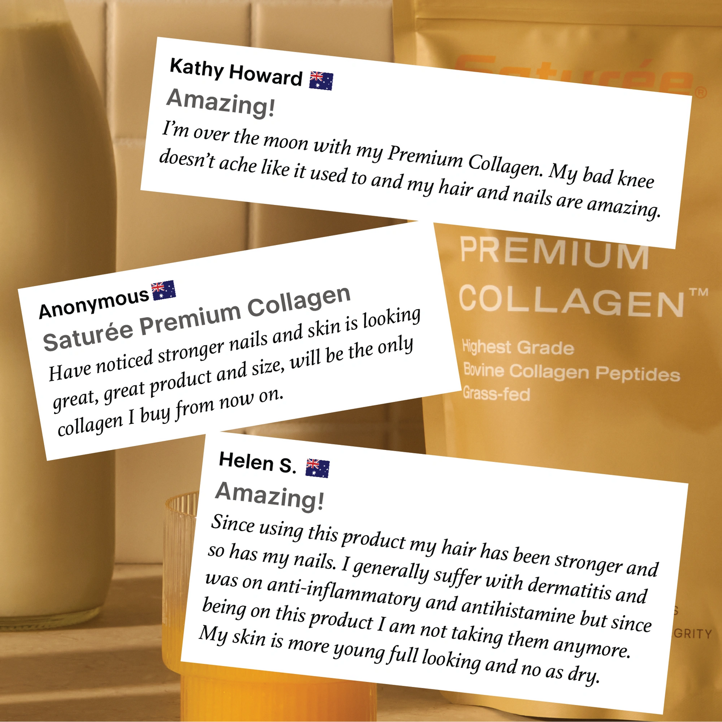 Premium Collagen – Unflavoured – Buy Online | Saturée Australia